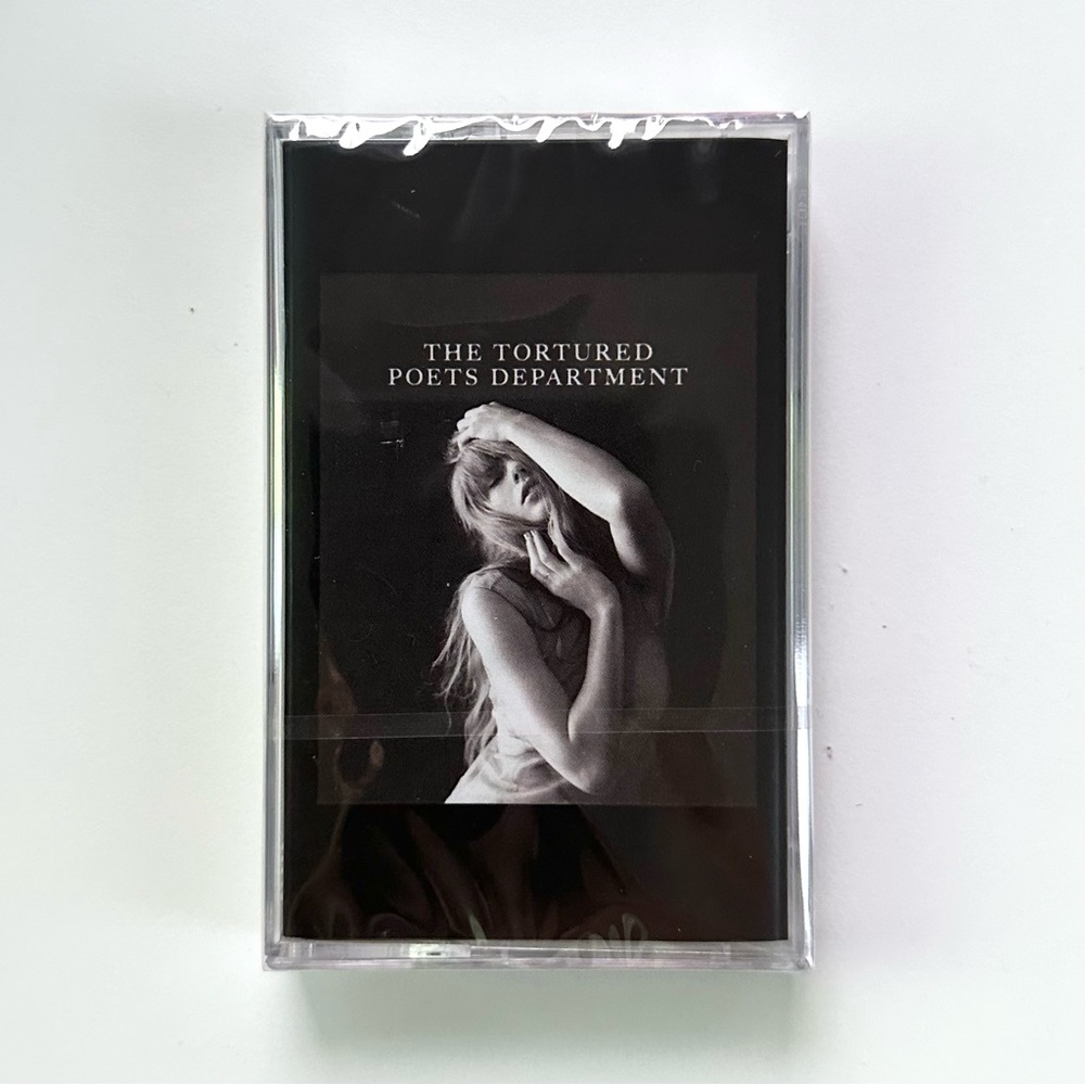 Taylor Swift The Tortured Poets Department Black Dog Cassette